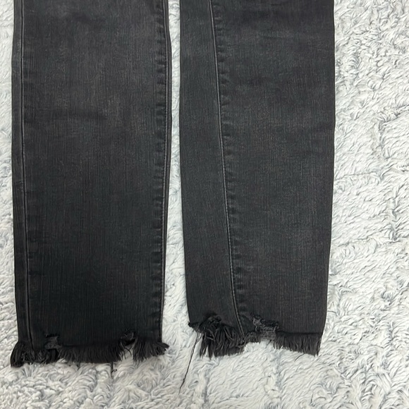 Madewell 9” Mid-Rise Skinny black Ankle Jeans - Picture 7 of 11